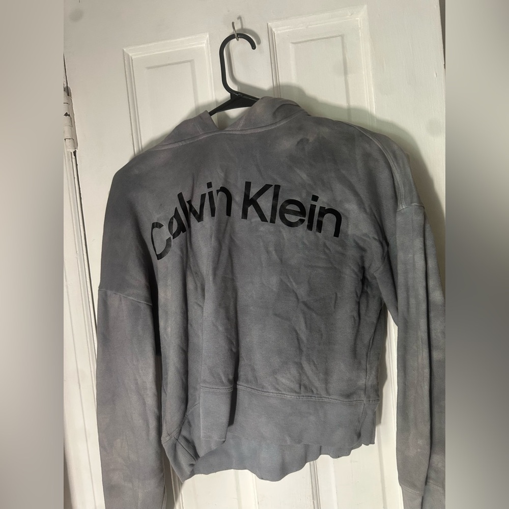 calvin klein tie dye sweatshirt